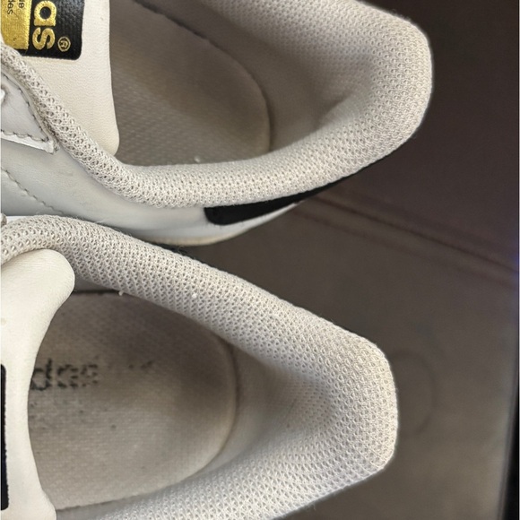 Men’s Adidas Superstar Shoes, Low Top Sneakers, Rubber Outsole Black White 4.5 - Picture 7 of 11